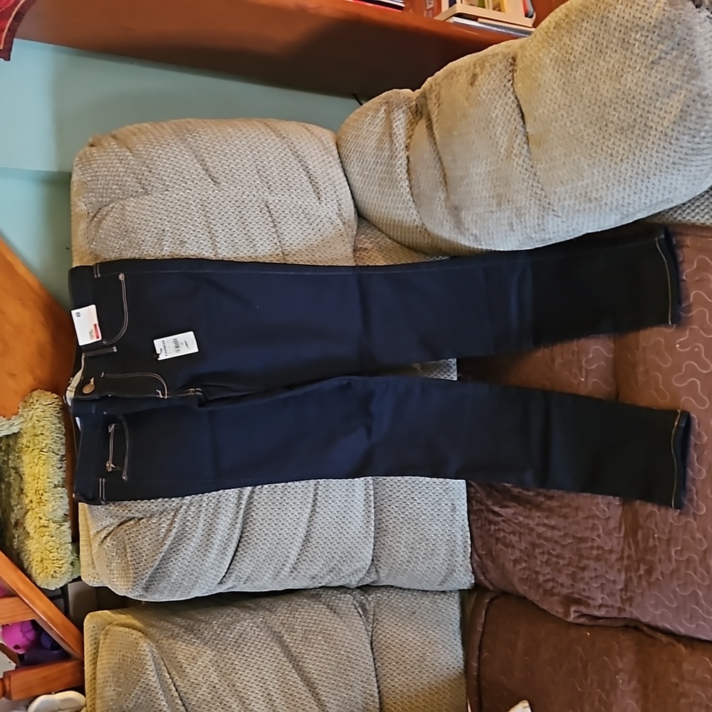 Express Low Rise Stretch Legging jean size 4R, dark wash